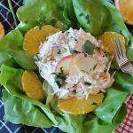 coleslaw and orange